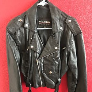 VTG Wilsons Leather Women's Biker Jacket